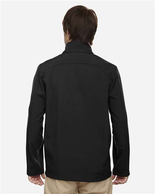Men's Tall Cruise Two-Layer Fleece Bonded Soft Shell Jacket - Black