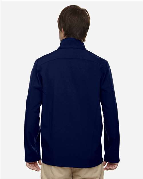 Men's Tall Cruise Two-Layer Fleece Bonded Soft Shell Jacket - Classic Navy