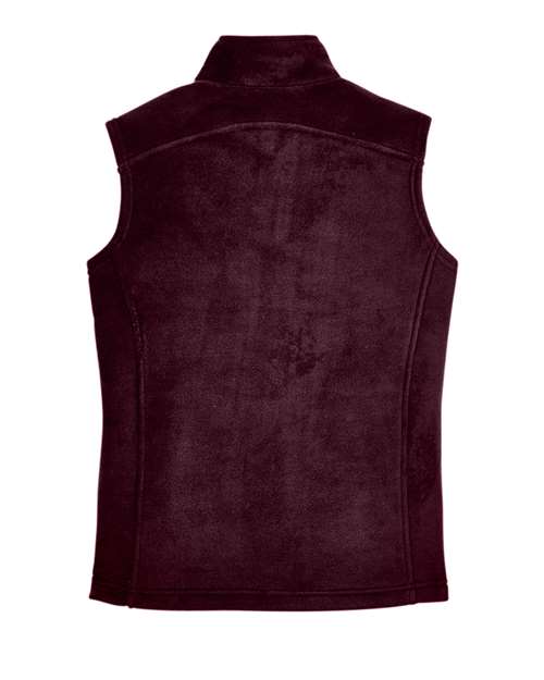 Women's Journey Fleece Vest - Burgundy