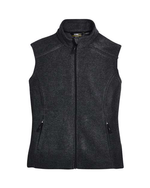 Women's Journey Fleece Vest - Heather Charcoal