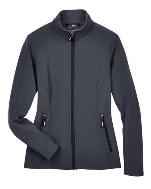 Women's Cruise Two-Layer Fleece Bonded Soft Shell Jacket - Carbon