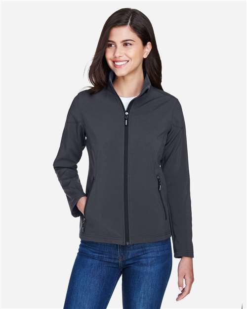 Women's Cruise Two-Layer Fleece Bonded Soft Shell Jacket - Carbon