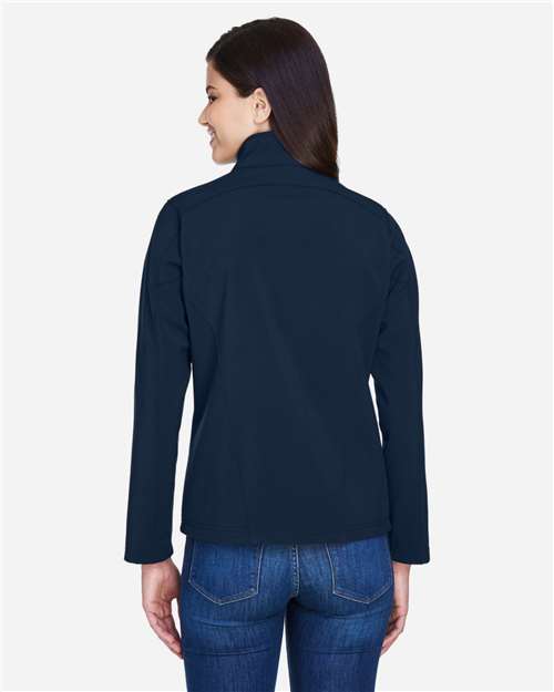 Women's Cruise Two-Layer Fleece Bonded Soft Shell Jacket - Classic Navy