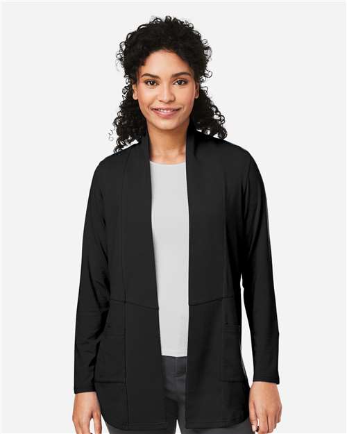 Women's Raleigh Stretch Cardigan - Black