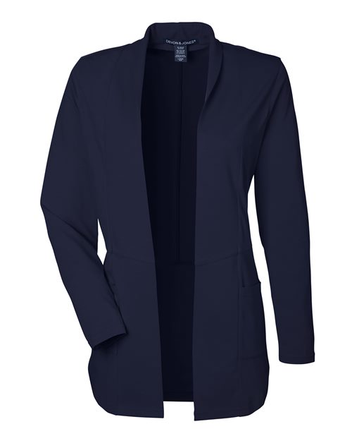 Women's Raleigh Stretch Cardigan - Navy