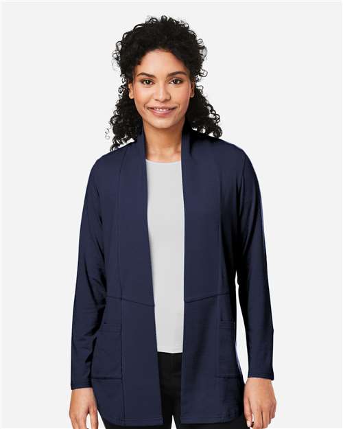 Women's Raleigh Stretch Cardigan - Navy