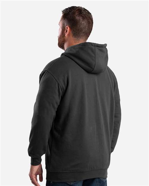 Men's Heritage Thermal Lined Hooded Sweatshirt - Black