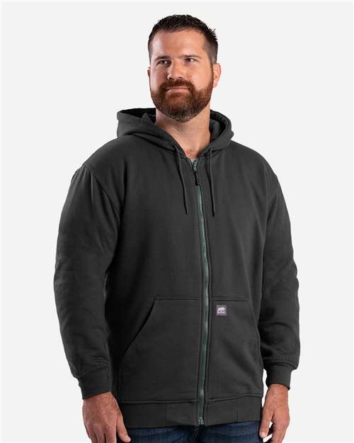 Men's Heritage Thermal Lined Hooded Sweatshirt - Black