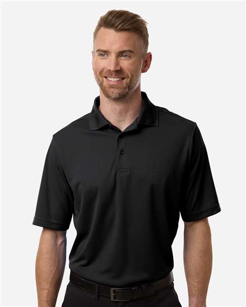 Men's Tall Nova Performance Pique Polo - Black