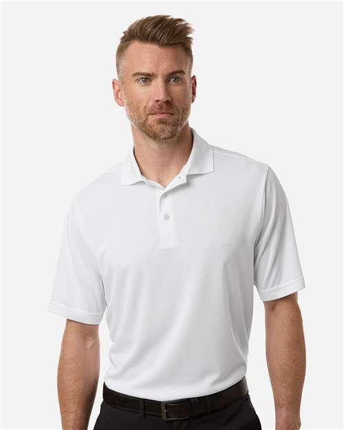 Men's Tall Nova Performance Pique Polo - White