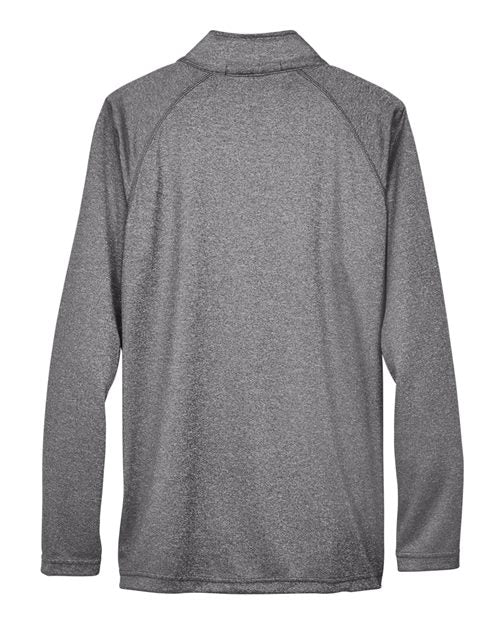 Men's Stretch Tech-Shell® Compass Quarter-Zip Pullover - Dark Grey Heather