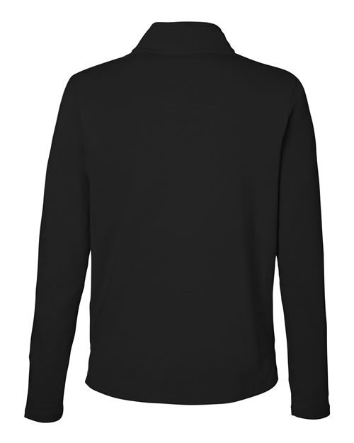 Women's Raleigh Stretch Quarter-Zip Pullover - Black