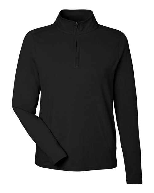 Women's Raleigh Stretch Quarter-Zip Pullover - Black
