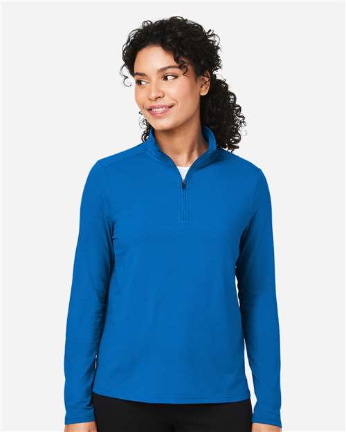Women's Raleigh Stretch Quarter-Zip Pullover - French Blue