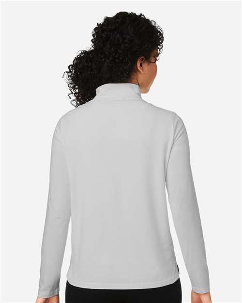 Women's Raleigh Stretch Quarter-Zip Pullover - Grey