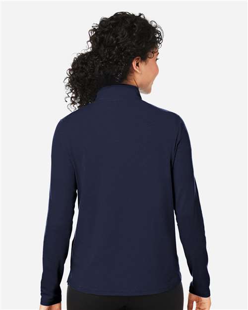 Women's Raleigh Stretch Quarter-Zip Pullover - Navy