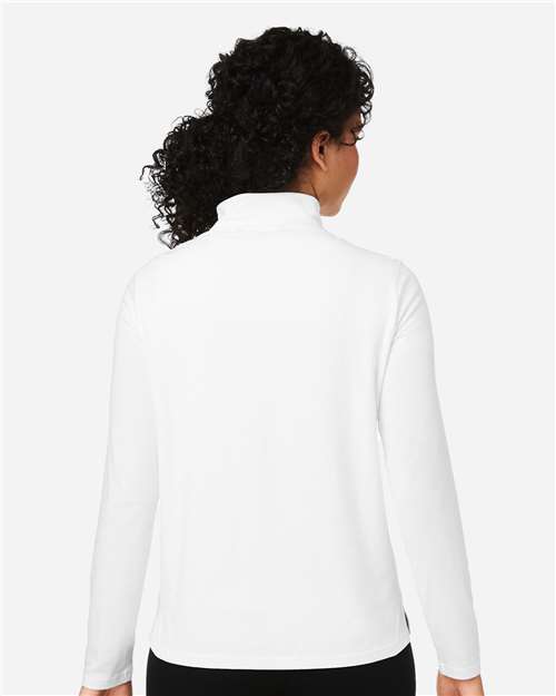 Women's Raleigh Stretch Quarter-Zip Pullover - White