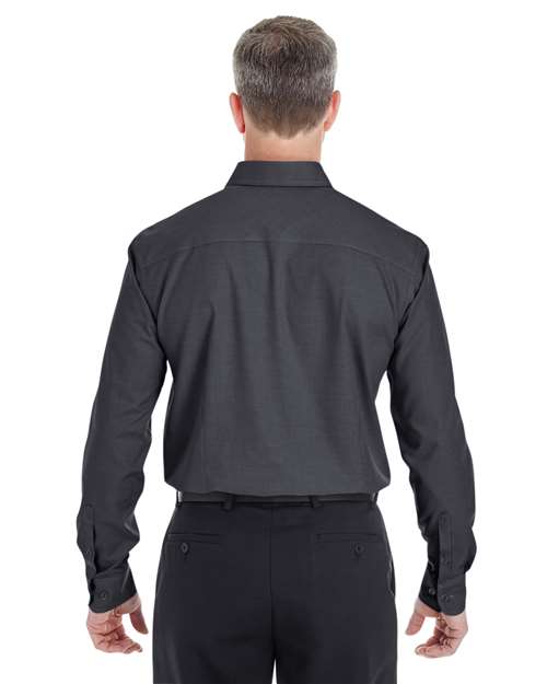 Men's Crown Collection® Royal Dobby Dress Shirt - Black
