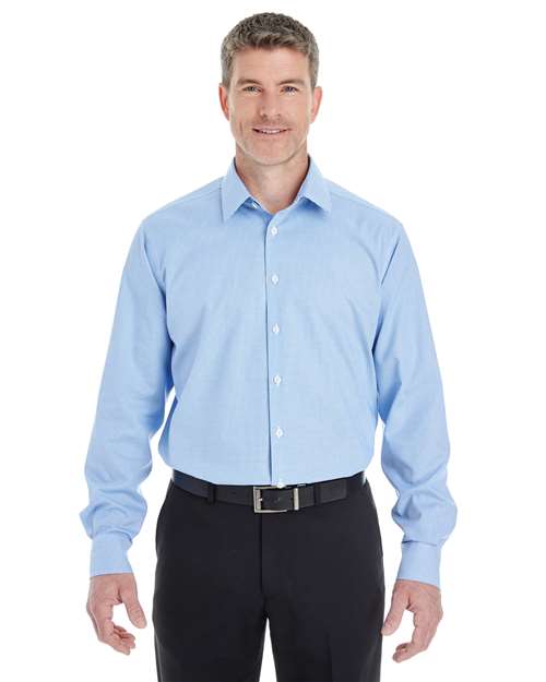 Men's Crown Collection® Royal Dobby Dress Shirt - French Blue