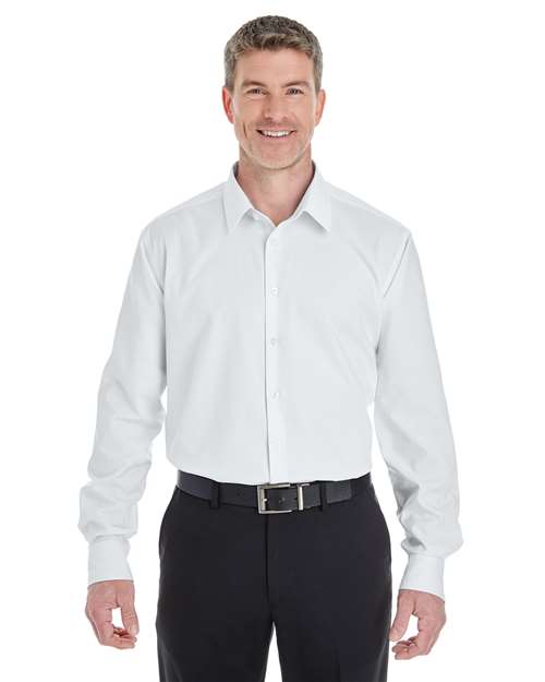 Men's Crown Collection® Royal Dobby Dress Shirt - White