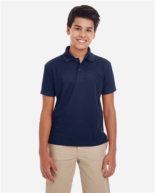 Youth Origin Performance Piqué Polo - Classic Navy