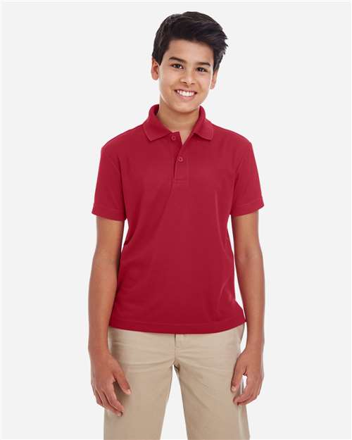 Youth Origin Performance Piqué Polo - Classic Red