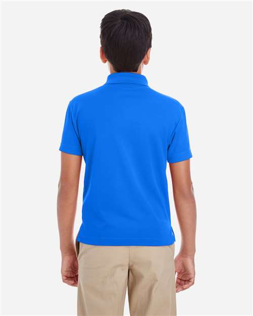 Youth Origin Performance Piqué Polo - True Royal