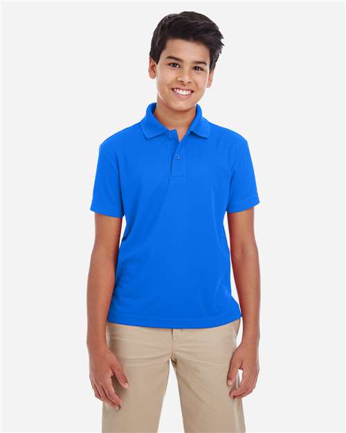 Youth Origin Performance Piqué Polo - True Royal