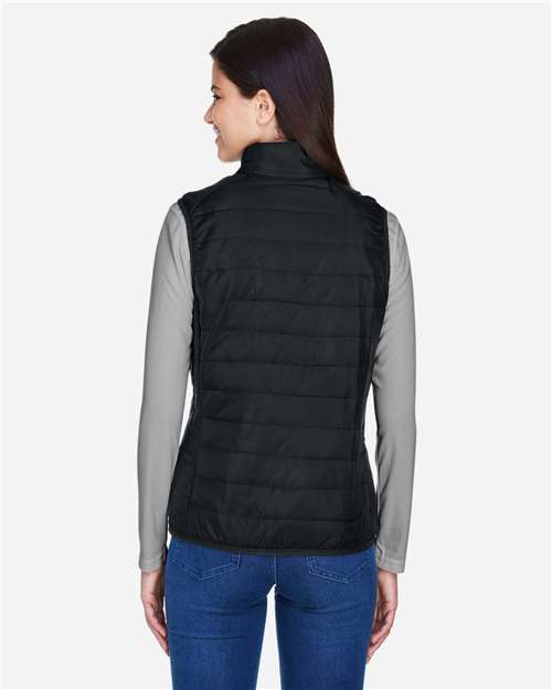 Women's Prevail Packable Puffer Vest - Black