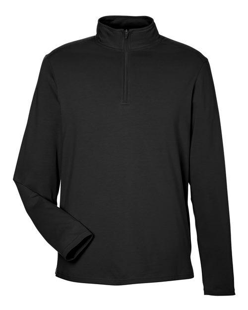 Men's Raleigh Stretch Quarter-Zip Pullover - Black