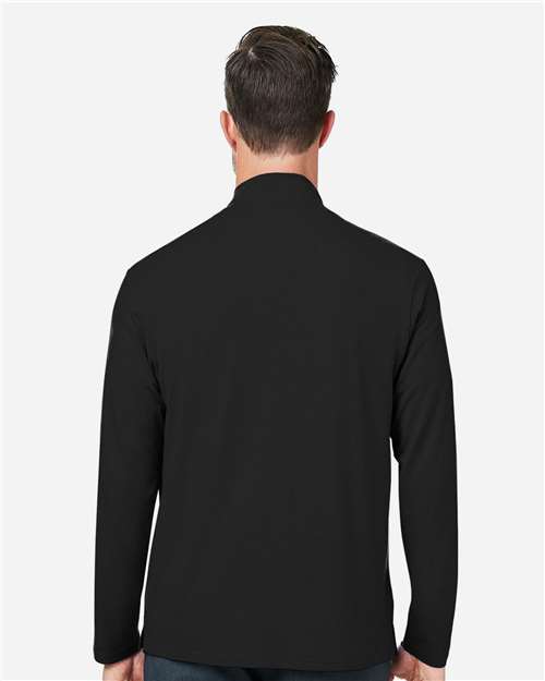 Men's Raleigh Stretch Quarter-Zip Pullover - Black