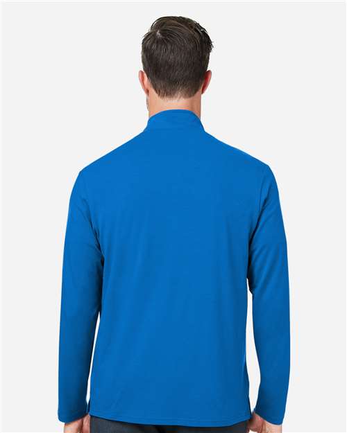 Men's Raleigh Stretch Quarter-Zip Pullover - French Blue