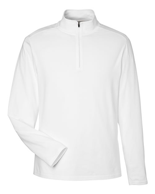 Men's Raleigh Stretch Quarter-Zip Pullover - White