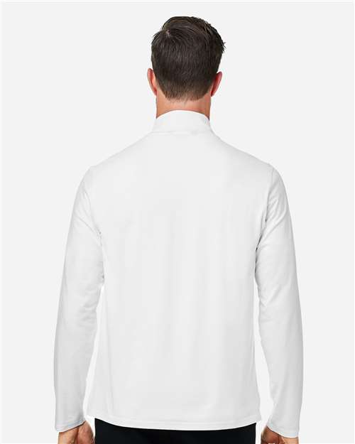 Men's Raleigh Stretch Quarter-Zip Pullover - White