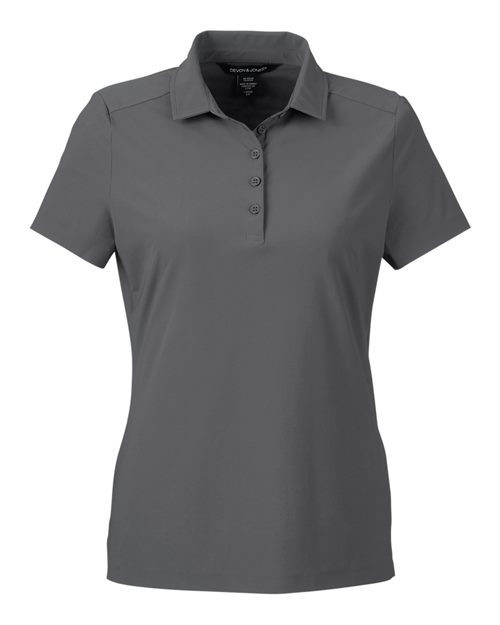 Women's CrownLux Performance® Windsor Welded Polo - Graphite