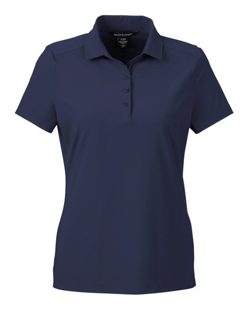 Women's CrownLux Performance® Windsor Welded Polo - Navy