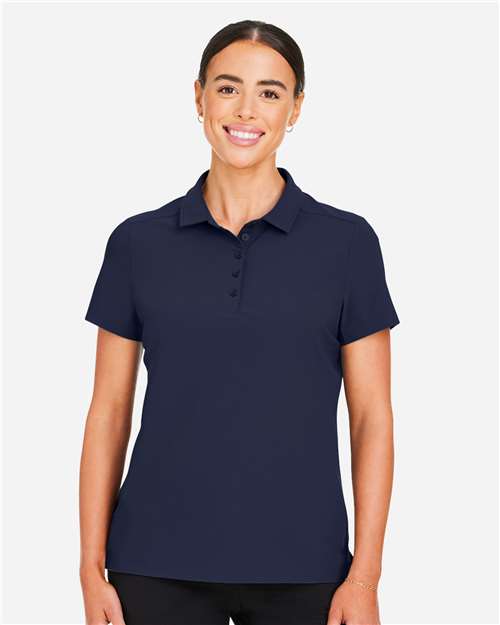 Women's CrownLux Performance® Windsor Welded Polo - Navy