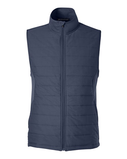 Men's New Classics® Charleston Hybrid Vest - Navy Melange/ Navy