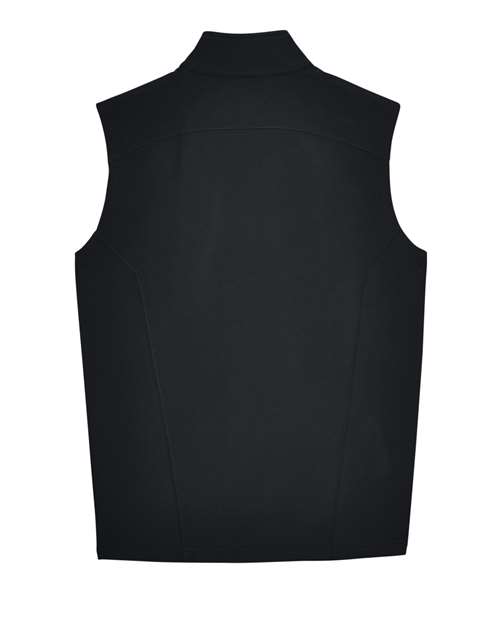 Men's Cruise Two-Layer Fleece Bonded Soft Shell Vest - Black