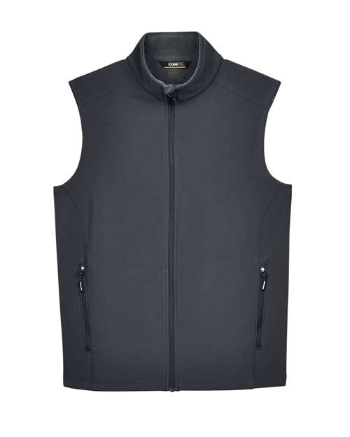 Men's Cruise Two-Layer Fleece Bonded Soft Shell Vest - Carbon