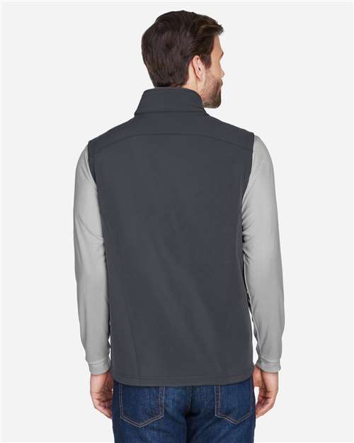 Men's Cruise Two-Layer Fleece Bonded Soft Shell Vest - Carbon