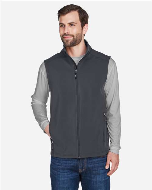 Men's Cruise Two-Layer Fleece Bonded Soft Shell Vest - Carbon