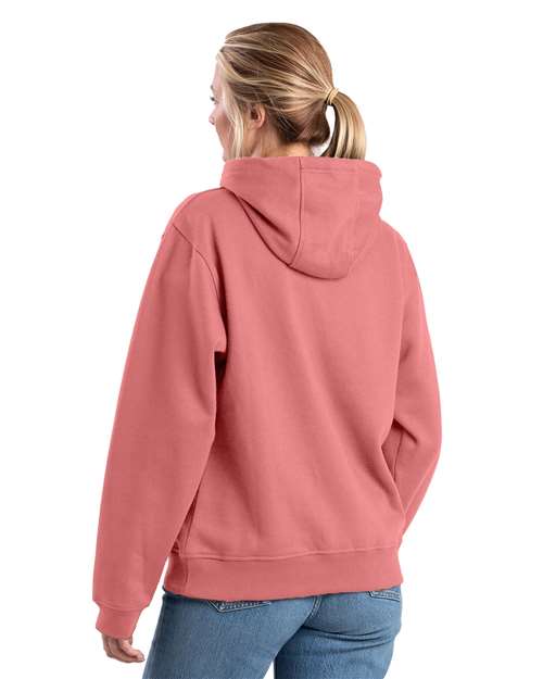 Women's Heritage Zippered Pocket Hooded Sweatshirt - Pink Plume Heather