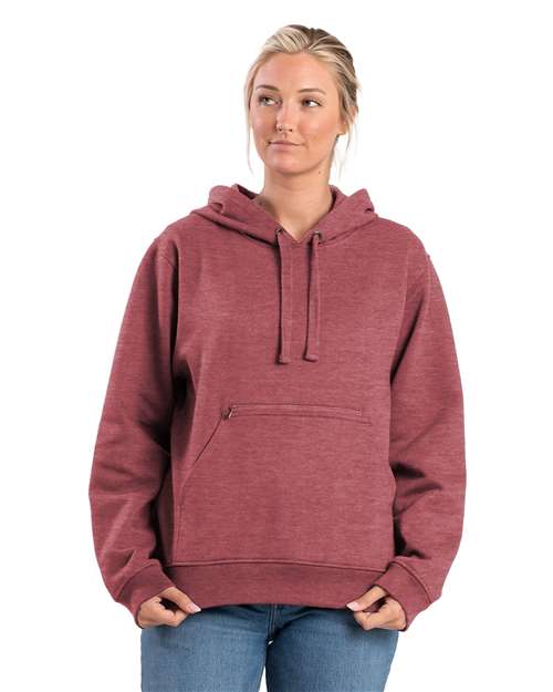 Women's Heritage Zippered Pocket Hooded Sweatshirt - Sangria