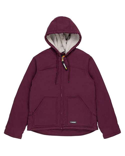 Women's Softstone Hooded Coat - Plum