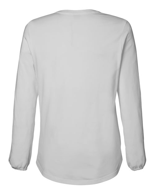 Women's Raleigh Half-Placket Knit Top - Grey