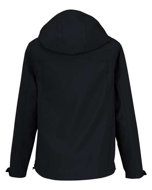Women's Packable Rain Jacket - Black