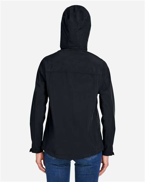 Women's Packable Rain Jacket - Black