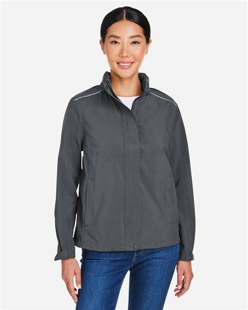 Women's Packable Rain Jacket - Carbon