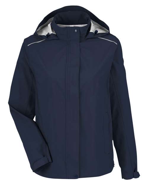 Women's Packable Rain Jacket - Classic Navy